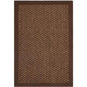 Safavieh Natural Fiber Solid Rug - 2-ft x 3-ft - Chocolate