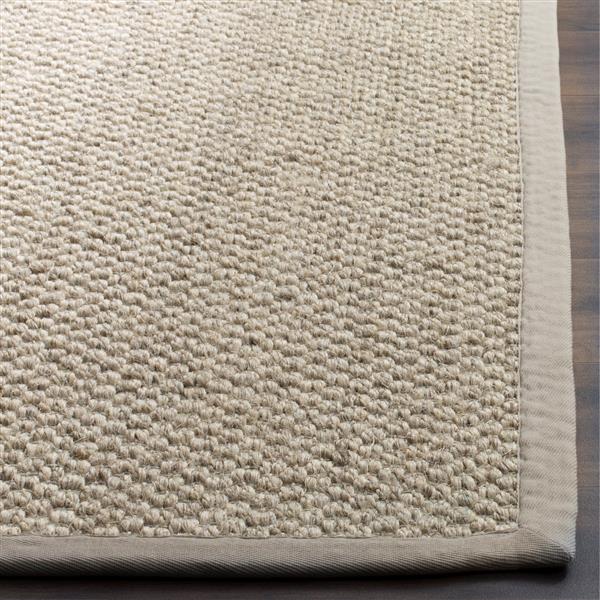 Safavieh Natural Fiber Solid Rug - 2-ft x 6-ft - Marble