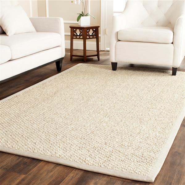 Safavieh Natural Fiber Solid Rug - 2-ft x 3-ft - Marble