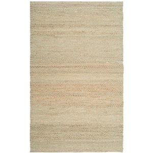 Safavieh Natural Fiber Solid Rug - 4-ft x 6-ft - Natural/Green