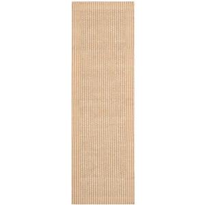 Safavieh Natural Fiber Solid Rug - 2-ft x 8-ft - Ivory/Beige