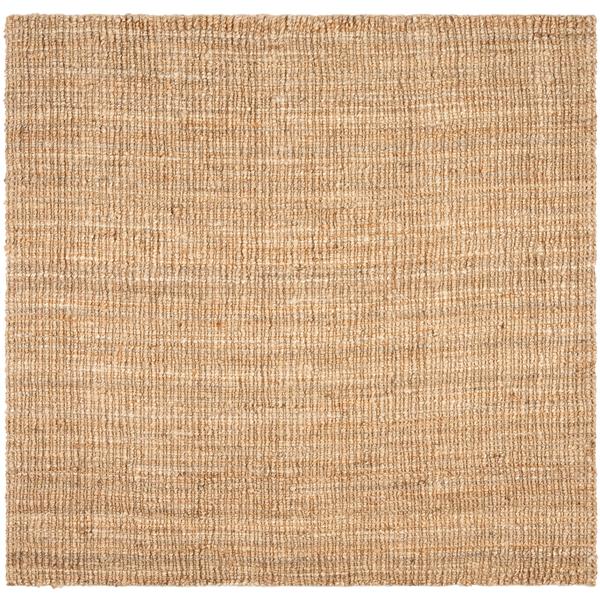 Safavieh Natural Fiber Solid Rug - 4-ft x 4-ft - Natural