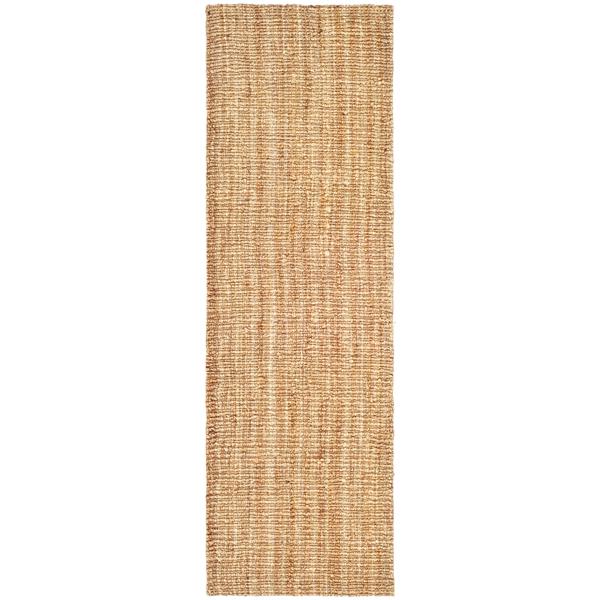 Safavieh Natural Fiber Solid Rug - 2-ft x 8-ft - Natural