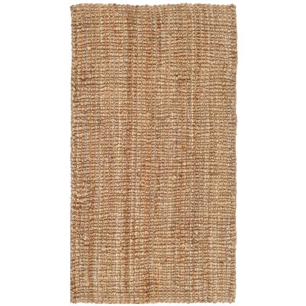 Safavieh Natural Fiber Rug - 2-ft x 4-ft - Natural Brown