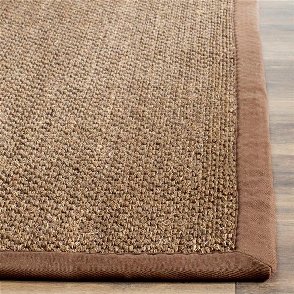 Safavieh Natural Fiber Solid Rug - 3-ft x 5-ft - Brown