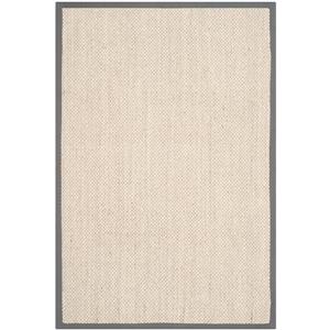 Safavieh Natural Fiber Rug - 3-ft x 5-ft - Marble/Gray