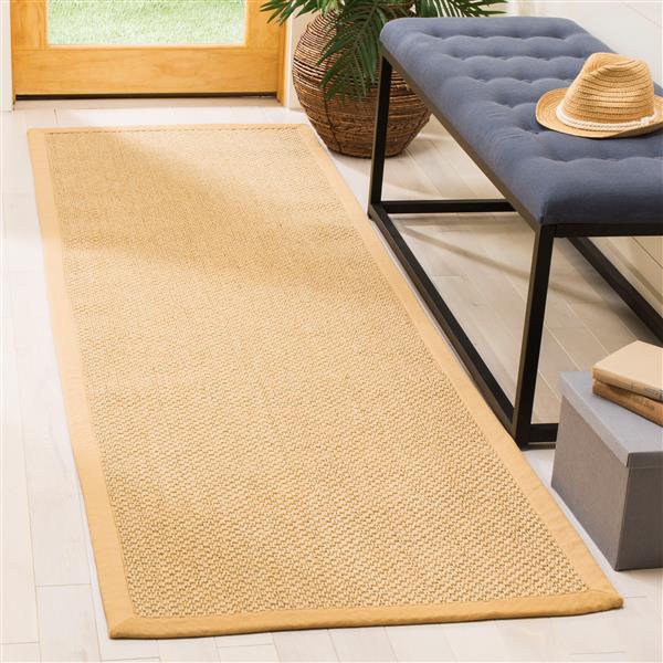 Safavieh Natural Fiber Rug - 2-ft x 10-ft - Beige