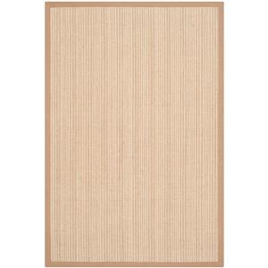 Safavieh Natural Fiber Border Rug - 4-ft x 6-ft - Tan