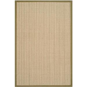 Safavieh Natural Fiber Border Rug - 4-ft x 6-ft - Green