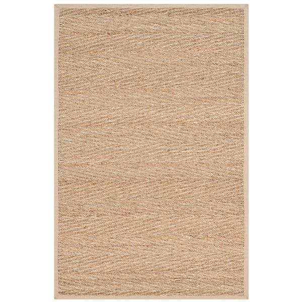 Safavieh Natural Fiber Border Rug - 2-ft x 4-ft - Natural/Beige