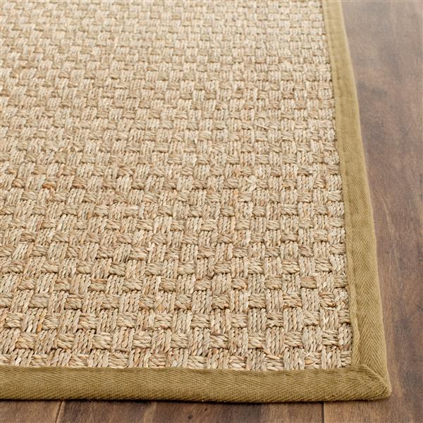 Safavieh Natural Fiber Border Rug - 2-ft x 4-ft - Olive