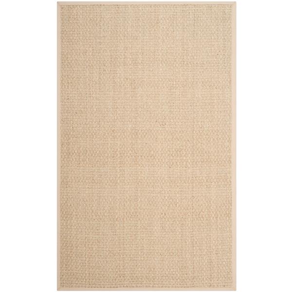 Safavieh Natural Fiber Solid Rug - 4-ft x 6-ft - Beige