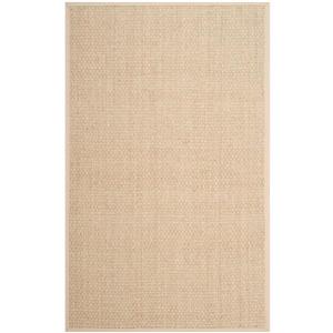 Safavieh Natural Fiber Solid Rug - 4-ft x 6-ft - Beige