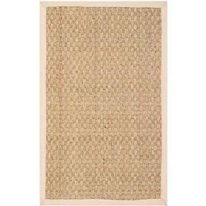 Safavieh Natural Fiber Border Rug - 2-ft x 4-ft - Beige