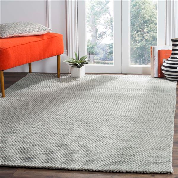 Safavieh Natura Solid Rug - 3-ft x 5-ft - Gray