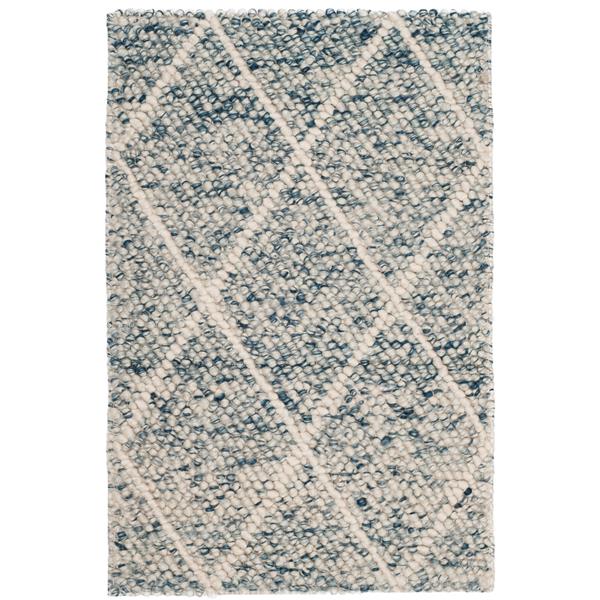 Safavieh Natura Geometric Rug - 2-ft x 3-ft - Ivory/Blue