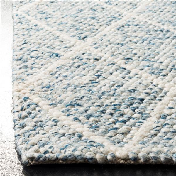 Safavieh Natura Geometric Rug - 2-ft x 8-ft - Ivory/Blue