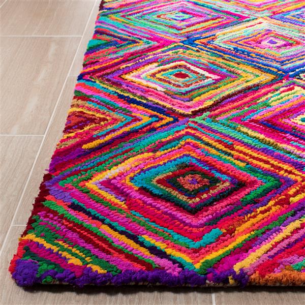 Safavieh Nantucket Geometric Rug - 2-ft x 7-ft - Multicolour