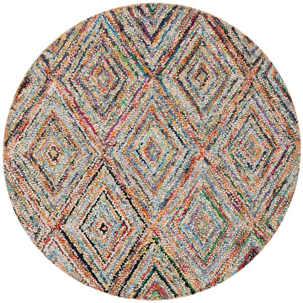 Safavieh Nantucket Geometric Rug - 4-ft x 4-ft - Multicolour