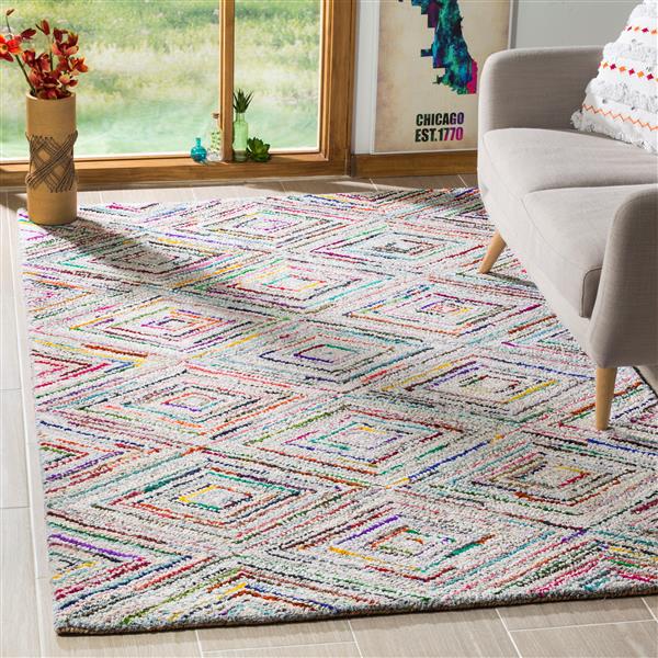 Safavieh Nantucket Geometric Rug - 2-ft x 4-ft - Multicolour