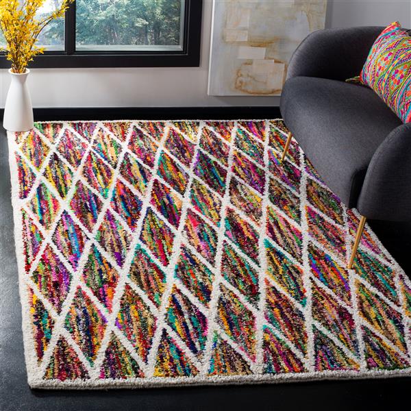 Safavieh Nantucket Geometric Rug - 4-ft x 4-ft - Multicolour