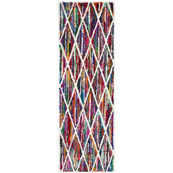 Safavieh Nantucket Geometric Rug - 2-ft x 7-ft - Multicolour