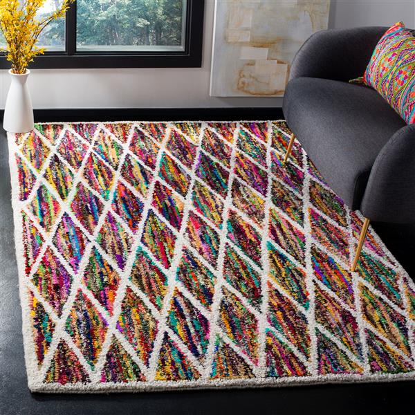 Safavieh Nantucket Geometric Rug - 2-ft x 3-ft - Multicolour