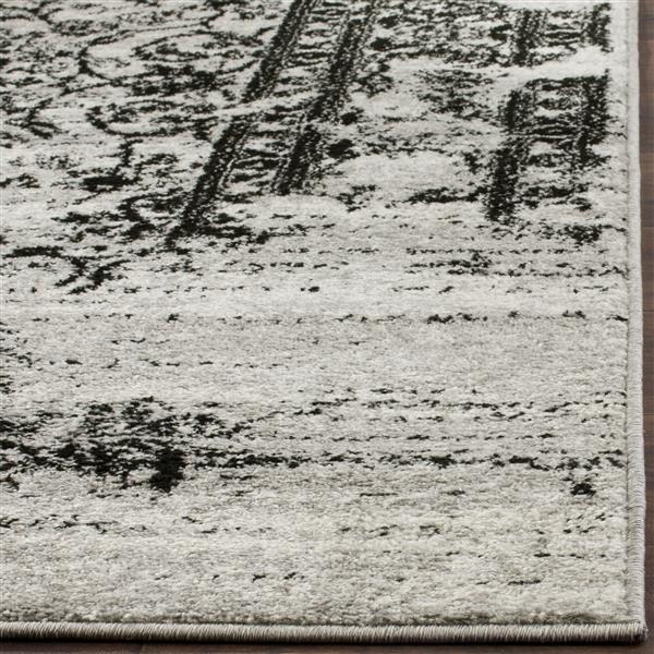 Safavieh Adirondack  Rug - 2-ft x 8-ft - Silver/Black