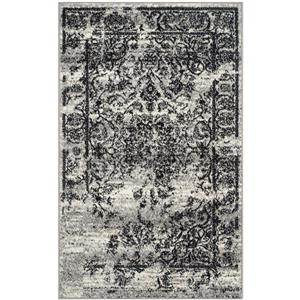 Safavieh Adirondack  Rug - 3-ft x 5-ft - Silver/Black