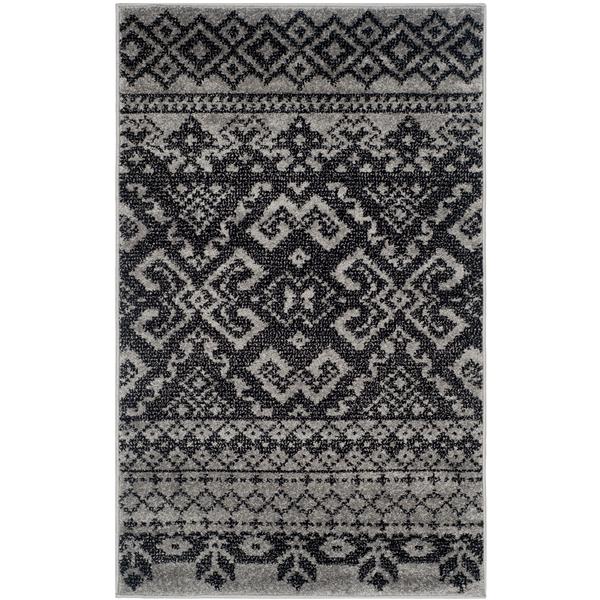 Safavieh Adirondack Overdyed Rug - 3-ft x 5-ft - Silver/Black