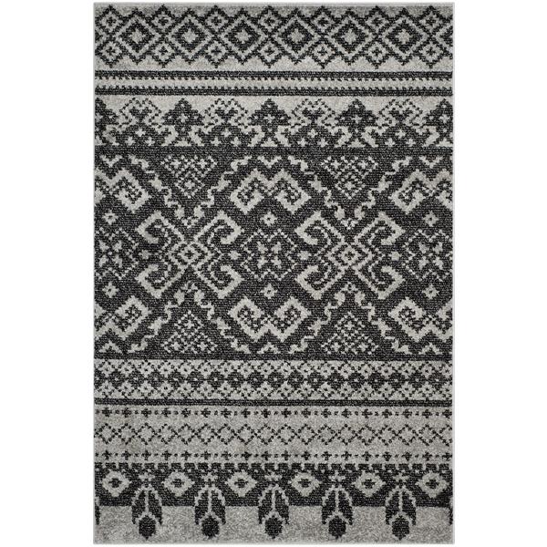Safavieh Adirondack Overdyed Rug - 5-ft x 7-ft - Silver/Black