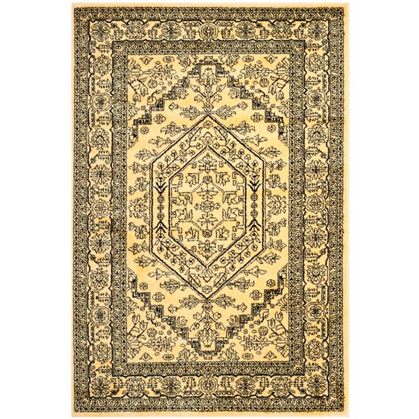 Safavieh Adirondack Overdyed Rug - 4-ft x 6-ft - Gold/Black