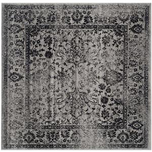 Safavieh Adirondack Overdyed Rug - 6-ft x 6-ft - Gray/Black