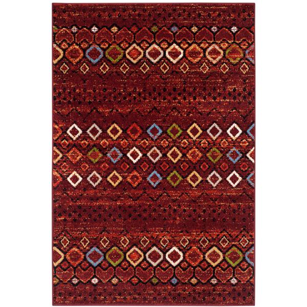 Safavieh Amsterdam Geometric Rug - 4-ft x 6-ft - Terracotta AMS108D-4 ...