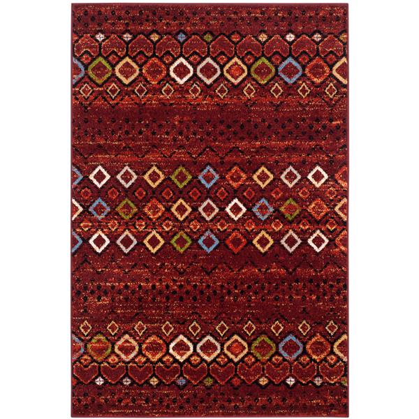 Safavieh Amsterdam Geometric Rug - 5-ft x 7-ft - Terracotta