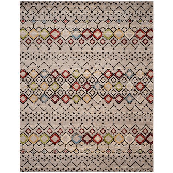 Safavieh Amsterdam Geometric Rug - 10-ft x 14-ft - Light Gray