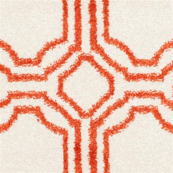 Safavieh Amherst Trellis Rug - 2-ft x 7-ft - Ivory/Orange