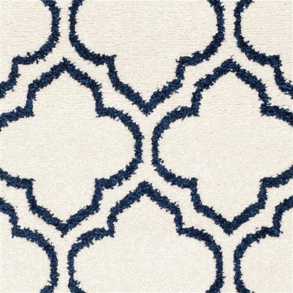 Safavieh Amherst Trellis Rug - 3-ft x 5-ft - Ivory/Navy