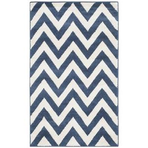 Safavieh Amherst Chevron Rug - 4-ft x 6-ft - Navy/Beige