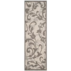 Safavieh Amherst Floral Rug - 2-ft x 7-ft - Ivory/Gray