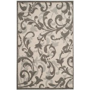 Safavieh Amherst Floral Rug - 4-ft x 6-ft - Ivory/Gray