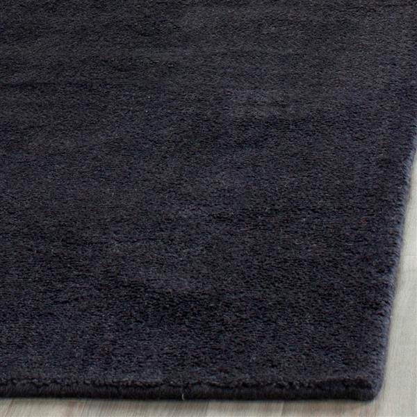 Himalaya Solid Rug - 8-ft x 10-ft - Black