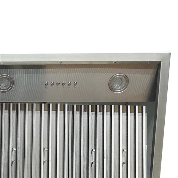 Turin Volcano 60-in x 16-in x 24-in 180 CFM Stainless Steel Wall Mount Range Hood