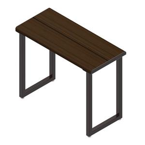 Banc de Douche Invisia de 24", Bronze Huilé, Fini Noyer