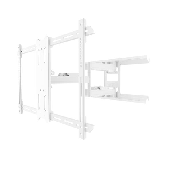 Kanto PDX650W Full Motion Mount for 37 to 75-in TVs - White
