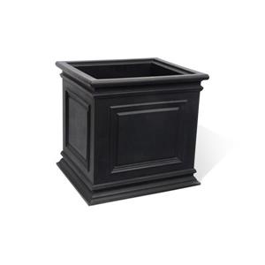 Covington Self-Watering Planter - 20-in x 20-in - Black