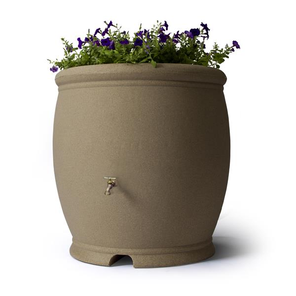 ALGREEN PRODUCTS Algreen Barcelona Rain Barrel 100 Gallon