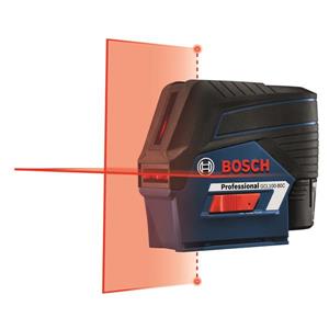 Bosch Connected Cross-Line Laser with Plumb Points - 12V Max