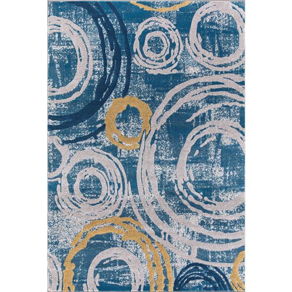 Segma Eleesia Area Rug 8ft x 11ft Polypropylene Blue AR223