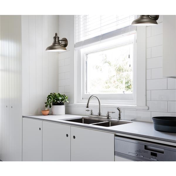 Design House Monterey 1-Light Wall Light, Oil Rubbed Bronze